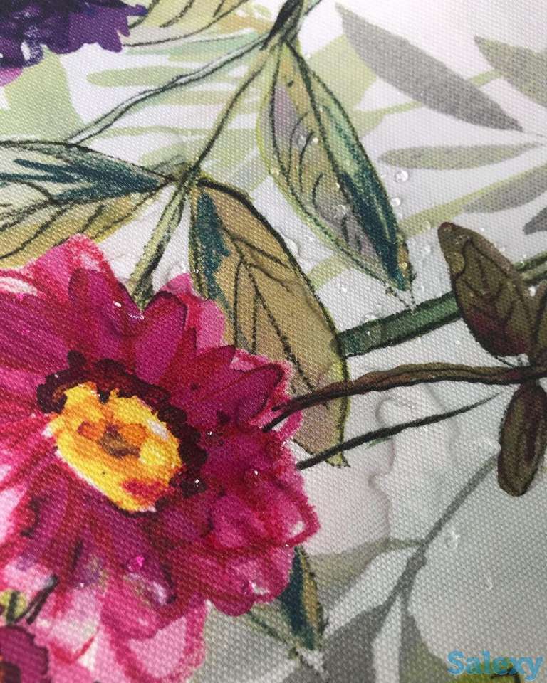 Итальянская скатерть с тефлоновым покрытием Цветущий летний луг, фотография 7