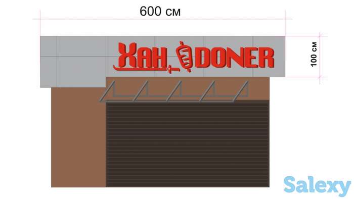 Объемные буквы - световые буквы - вывески - лайтбоксы - печать - таблички, фотография 8