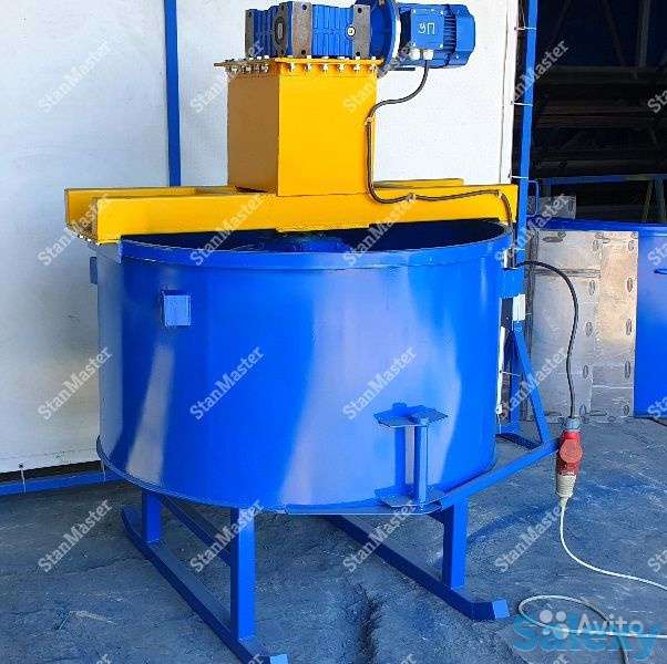 Продам бетоносмеситель принудительный на 1000л, фотография 2