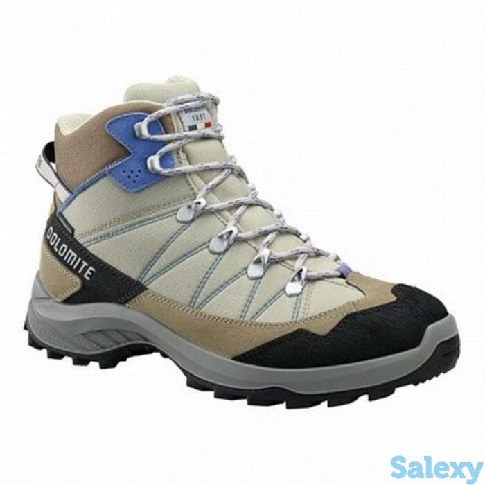 Треккинговые ботинки dolomite tovel wp wms desert beige/marina blue, фотография 1
