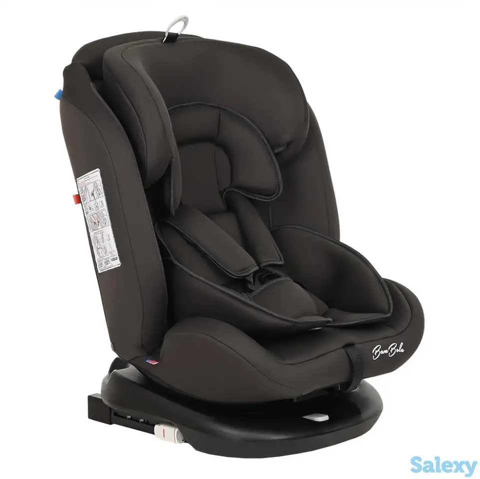 BAMBOLA Автокресло для детей 0-36 кг Minori ISOFIX Темно/Серый 2шт/кор, фотография 1