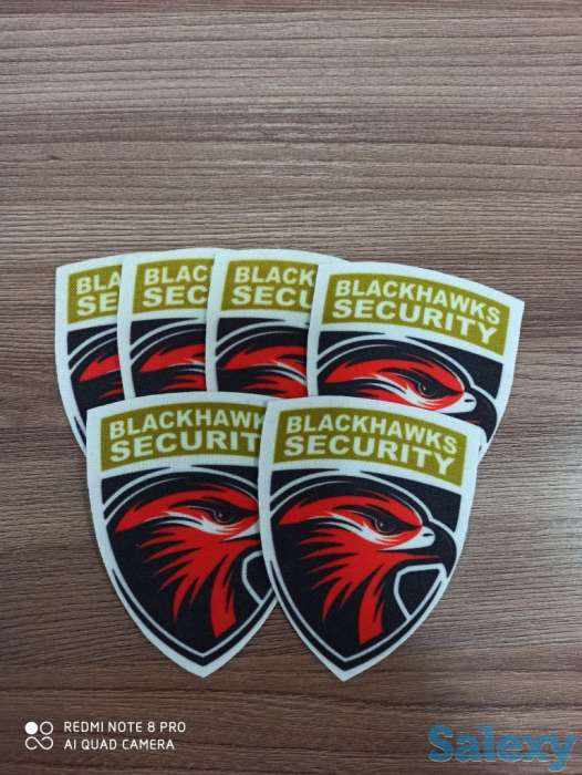 Шевроны, нашивки на одежду, Алматы изготовление, фотография 10