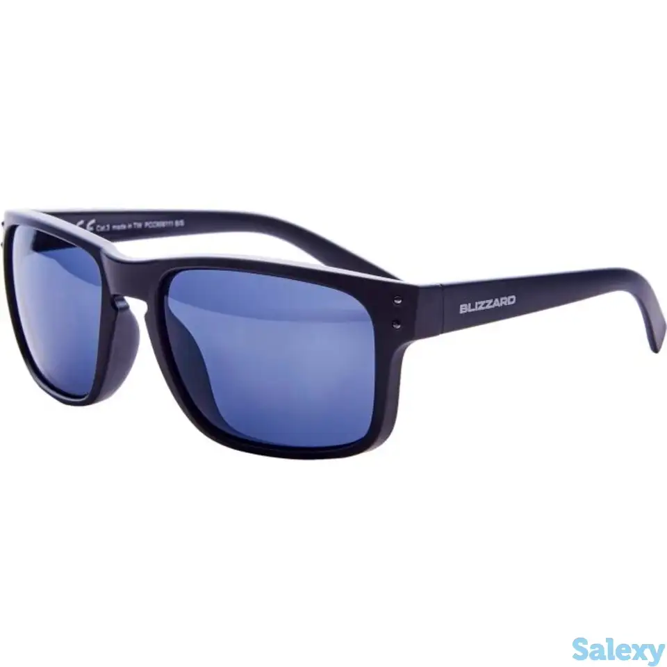 Очки солнцезащитные blizzard amsterdam polar rubber black, фотография 1
