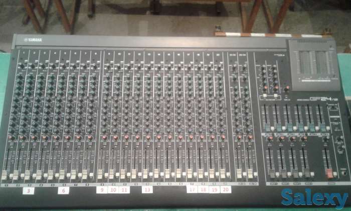 Микшерский пульт yamaha gf24/12 и микшерский усилитель dsppa mp300p2, фотография 2