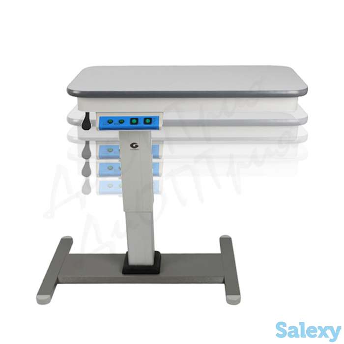 Стол приборный с перемещением на два прибора с электроподьемным механизмом, фотография 2