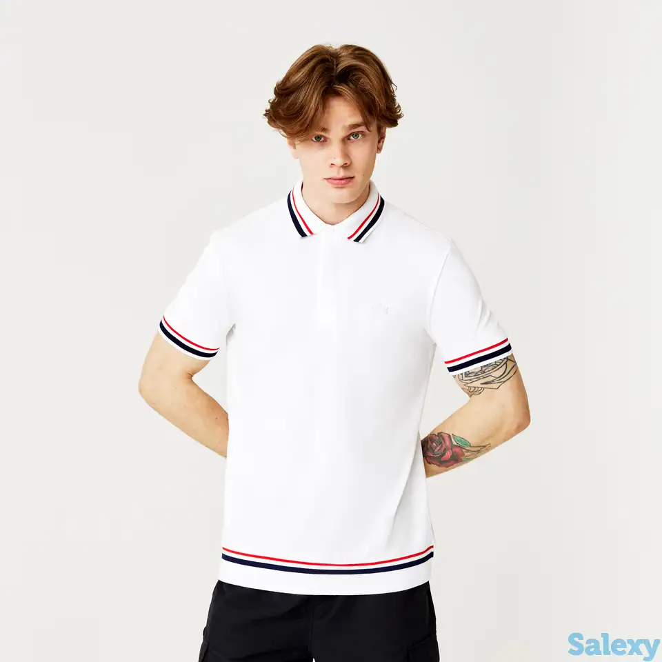 Мужское поло lacoste slim fit, фотография 1