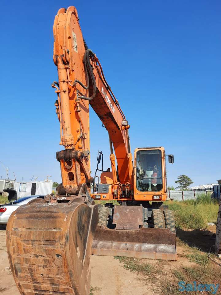 срочно продам колесный экскаватор doosan 190, фотография 5