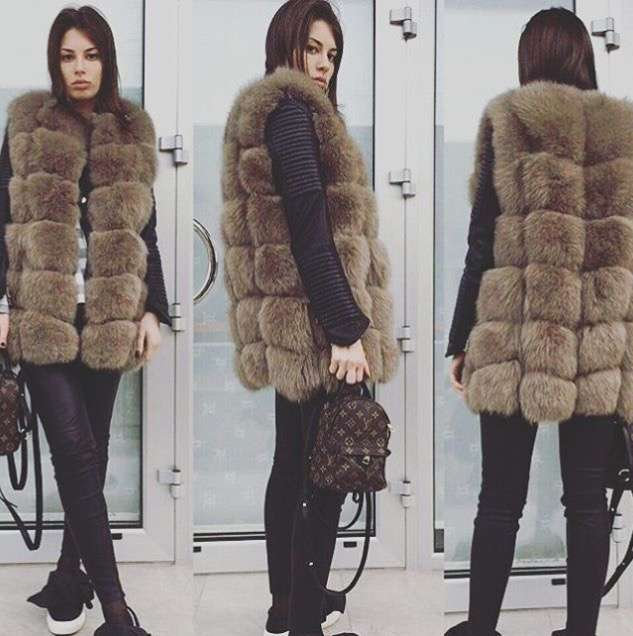 Жилетки меховые Турция , фотография 6