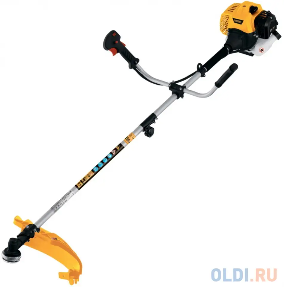 Триммер бензиновый dts-43s, 43 см3, разъемная штанга, состоит из 2 частей//, фотография 1
