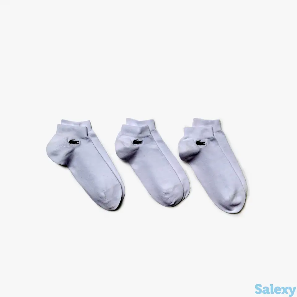 Носки lacoste sport unisex, 3 пары, фотография 1