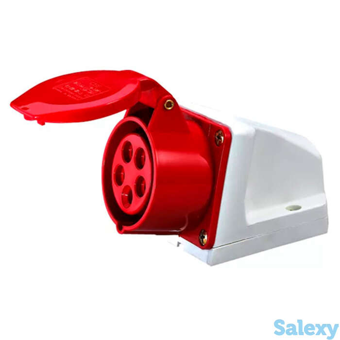 Розетка силовая ТS-125 (3S-125) 32A 400V Энергия, 6 шт, фотография 1