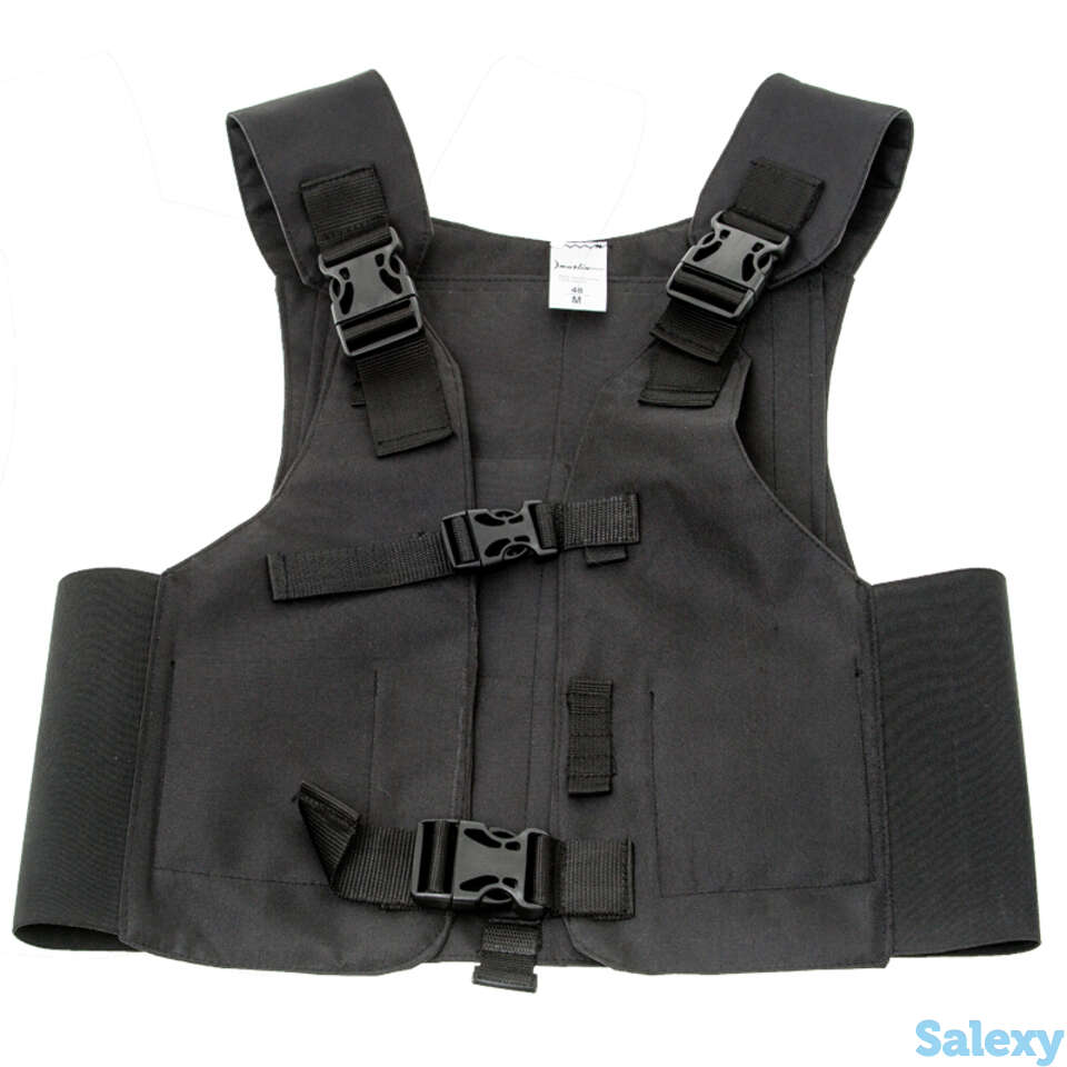 Жилет грузовой быстросъемный marlin one black, фотография 1