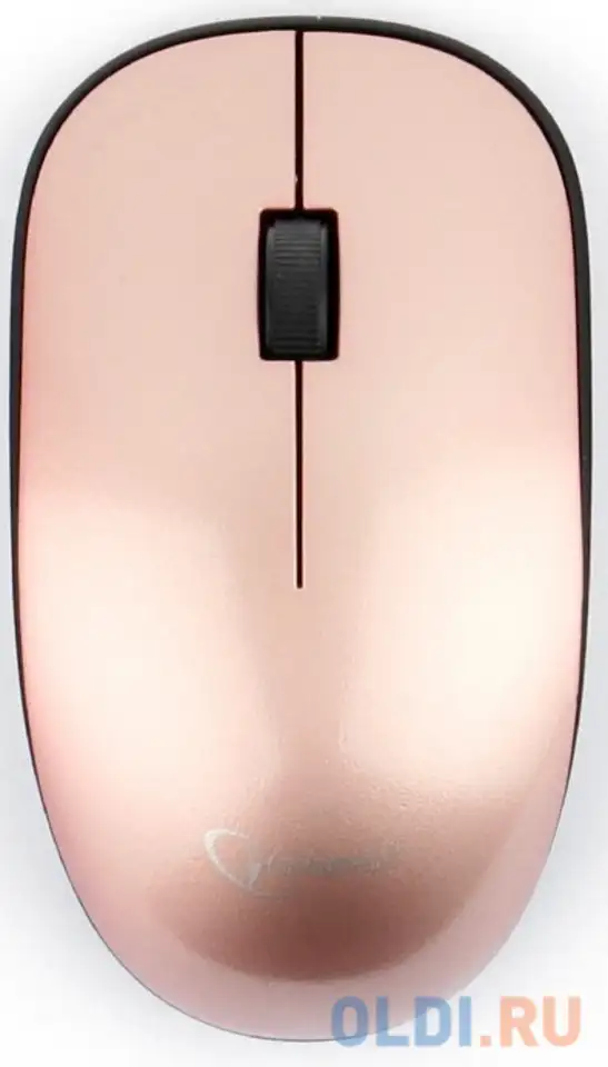 Gembird musw-111-crl {мышь беспроводная, коралловый, 2кн.+колесо-кнопка, 1200dpi, 2.4ггц}, фотография 1