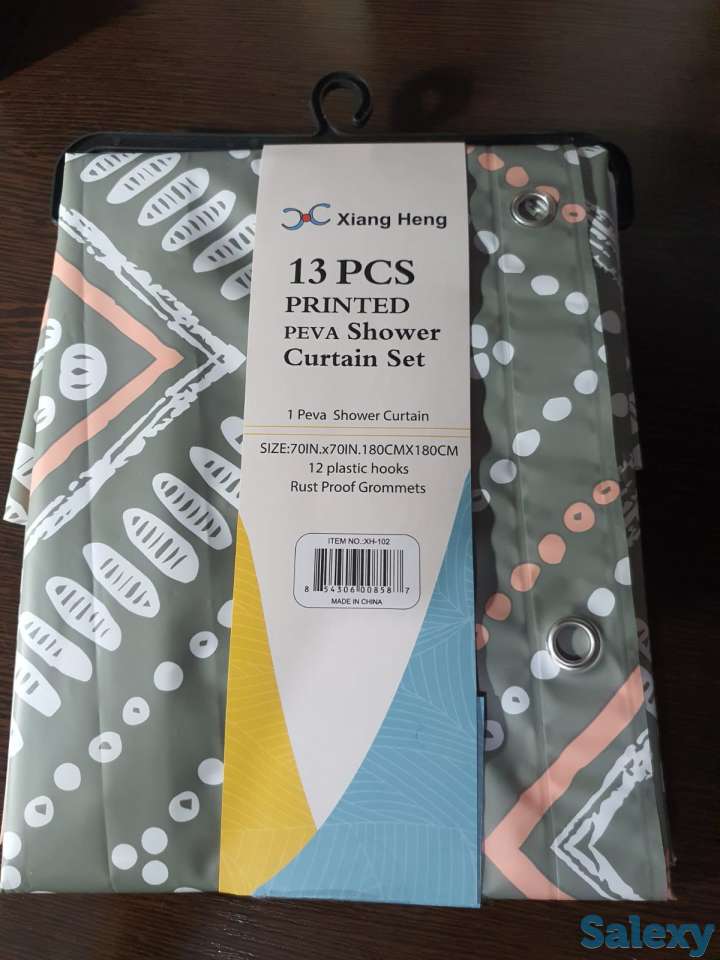 Абстрактные Стильные Шторки для душа и ванны, фотография 4