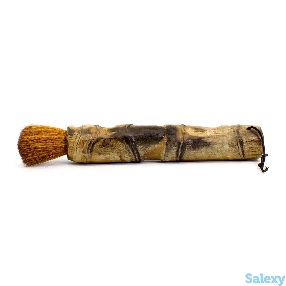 Кисточка с бамбуковой ручкой, фотография 1