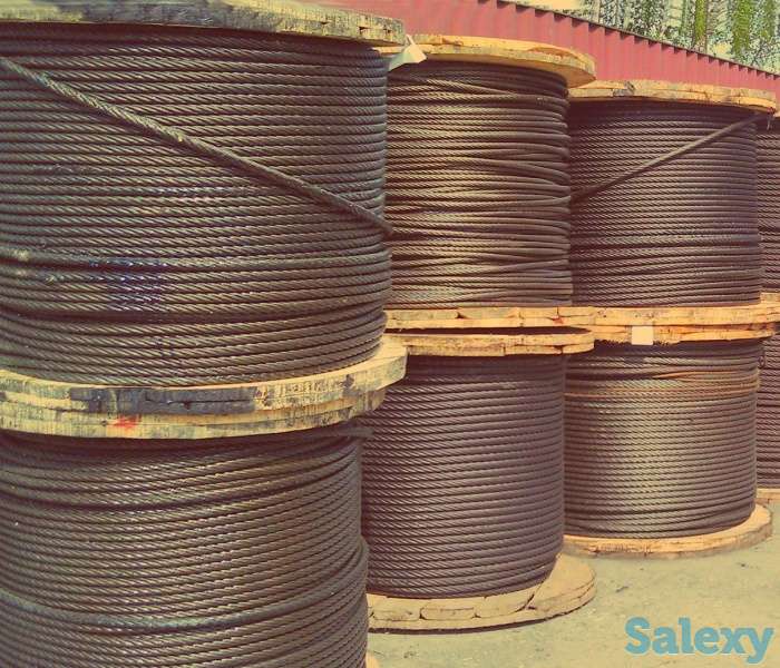 Канат стальной 10.5 - 16 мм ГОСТ 7669-80 оцинкованный смазка, фотография 1