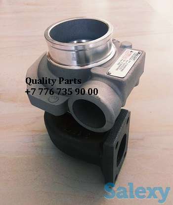 Turbocharger, турбина, Komatsu WB93R-5E0, WB97S-5E0., фотография 2