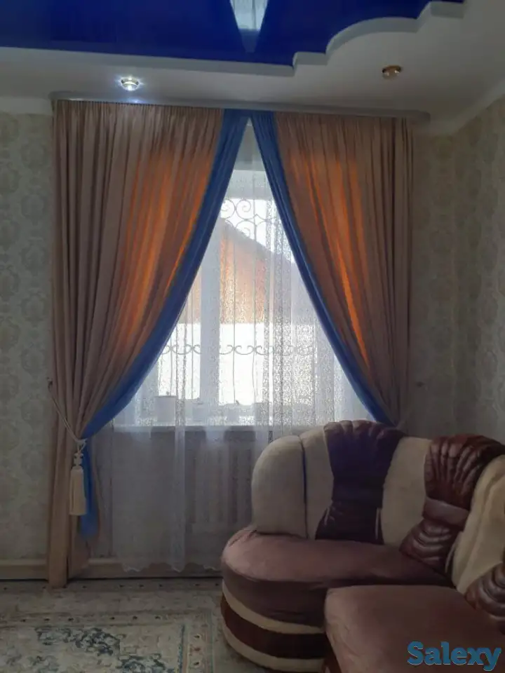 Шикарные шторы для гостиной, фотография 3