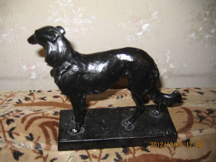 Статуэтка Борзая Касли литьё, фотография 2