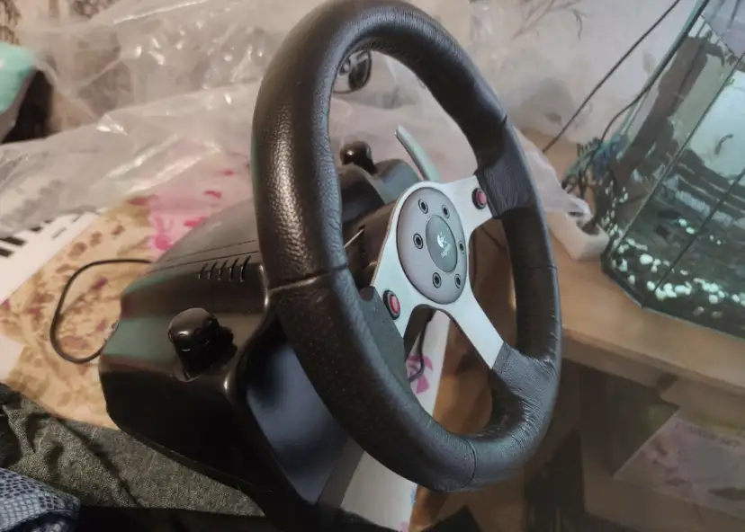 Руль Logitech g25, фотография 3