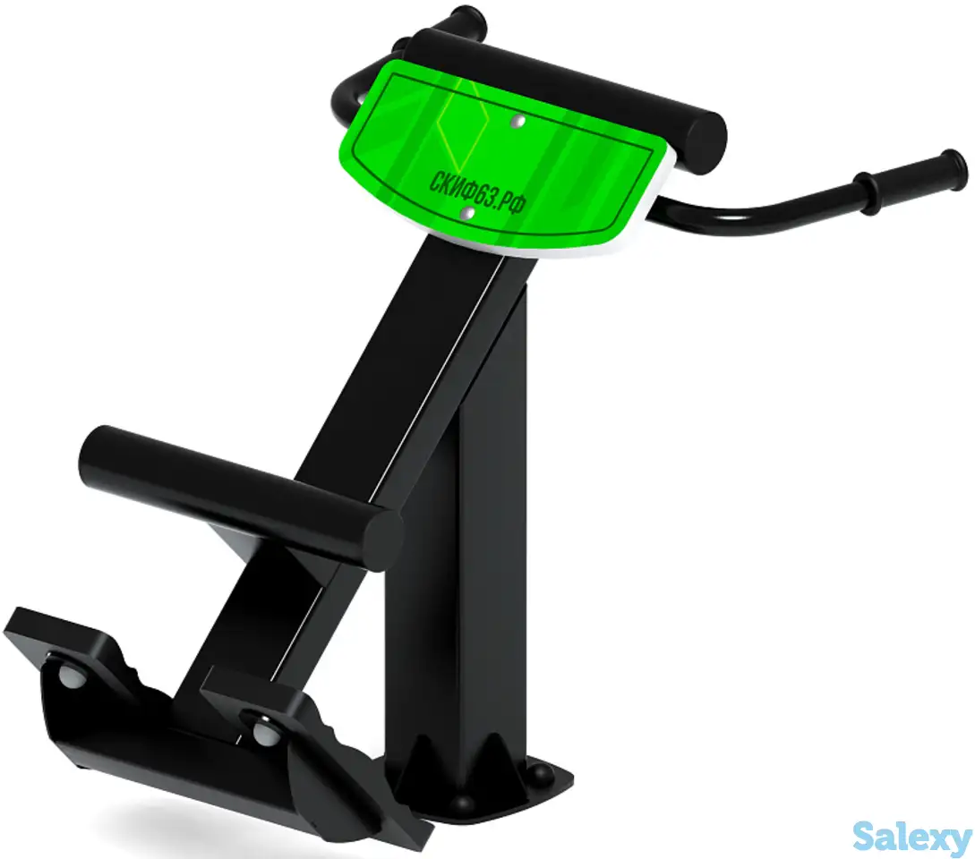 Гиперэкстензия (зеленый) - уличный тренажер - ст 003-12, фотография 1