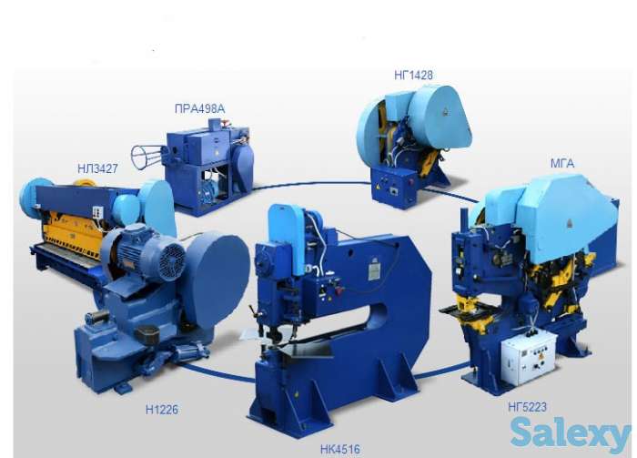 Станки,прессы,гильотины,вальцы,листогибы,молоты, трубогибы, фотография 4