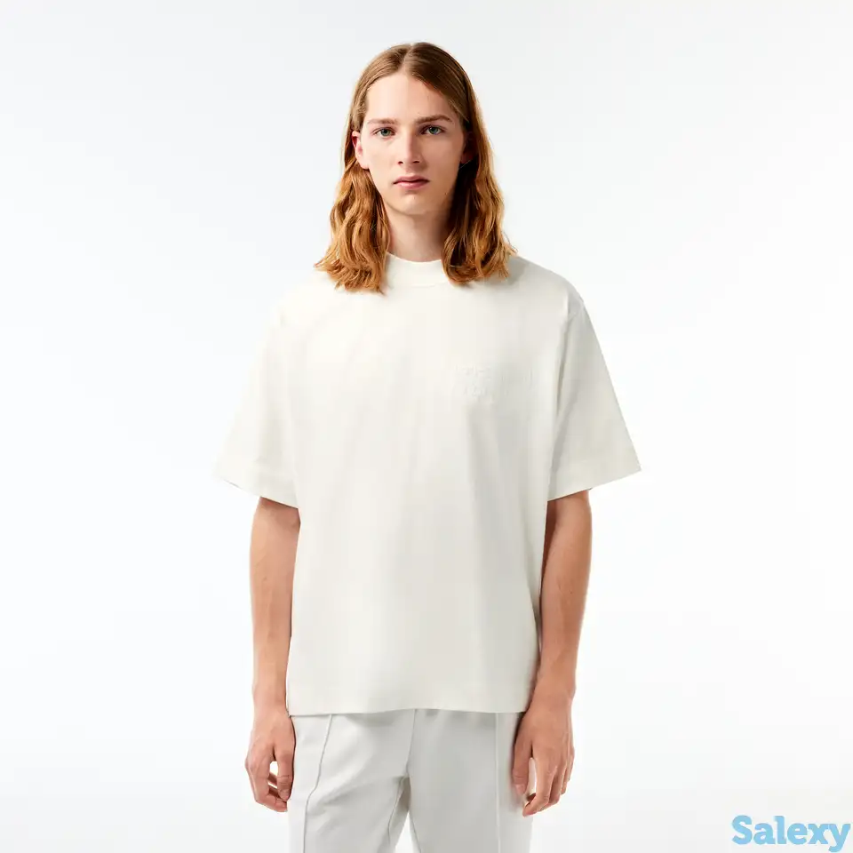 Мужская футболка lacoste loose fit, фотография 1