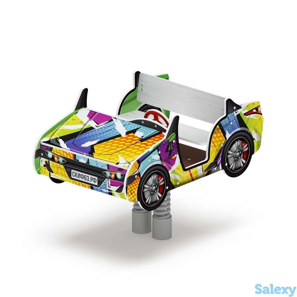 Качалка на пружине кабриолет ио 23.03.02-02, фотография 1