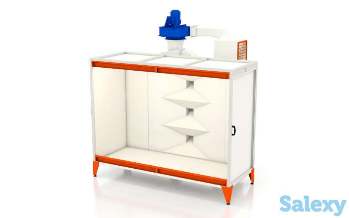 Камера напыления проходная 2-х метровая циклон, фотография 2