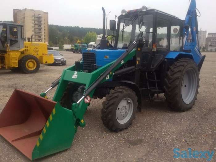 Экскаватор-погрузчик на базе трактора МТЗ, фотография 9