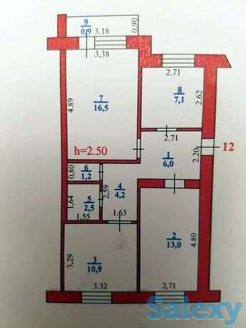 3 ком.квартира район С. Тюленина, фотография 1