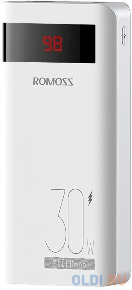 Мобильный аккумулятор romoss sense 6ps pro 20000mah 3a power delivery; qc, фотография 1