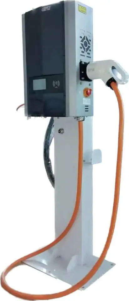 СКОРОСТНАЯ КОММЕРЧЕСКАЯ зарядная станция для БИЗНЕСА, с платёжной системой QR, на год и с разъёмом GBt, фотография 1