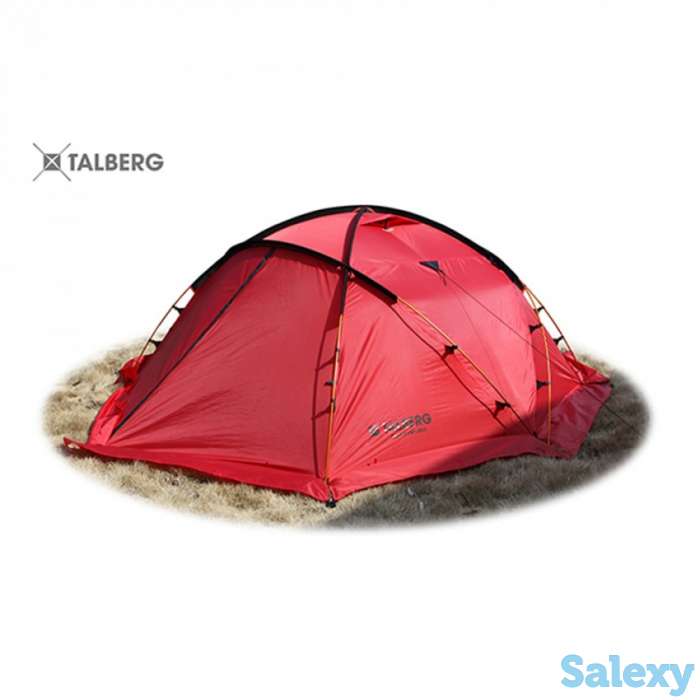 Палатка talberg peak pro 3 red красная, фотография 2