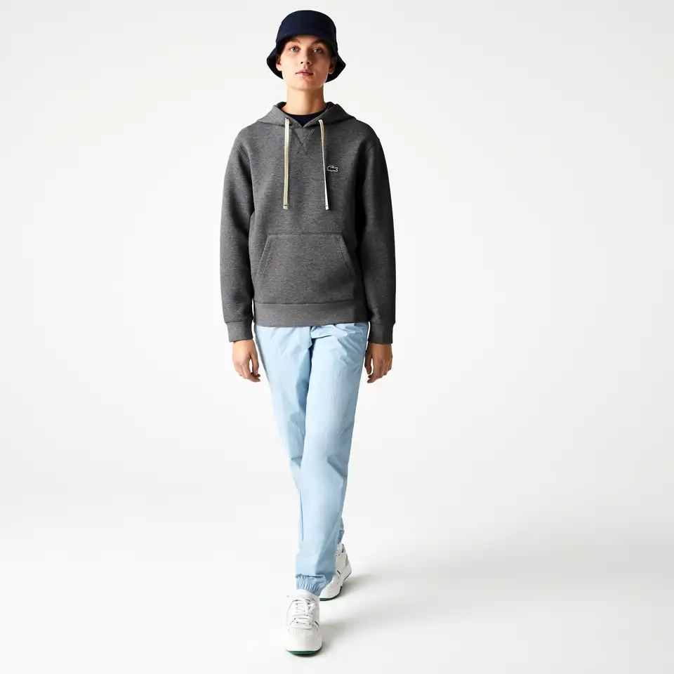 Женская худи lacoste loose fit с удобным карманом-кенгуру, фотография 1