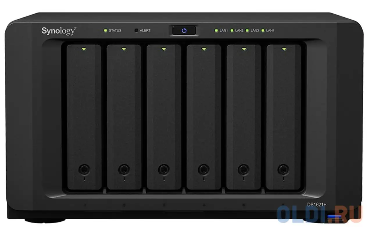 Сетевое хранилище synology ds1621+, фотография 1