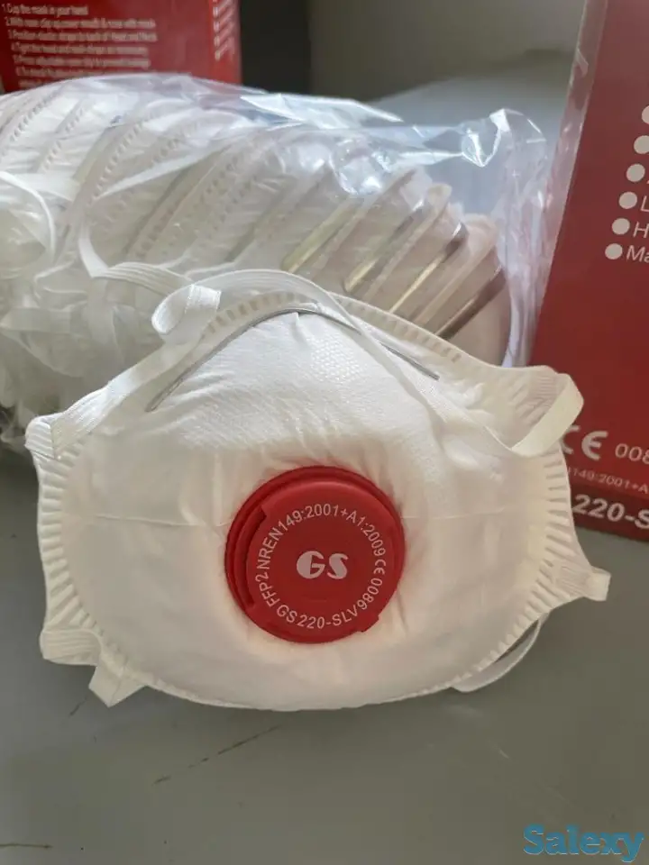 Продается  респиратор с клапаном GS220-SLV, фотография 2