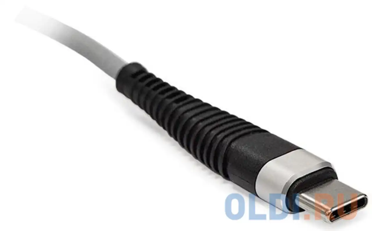 Кабель type-c 1м cbr cb 502 круглый серебристый, фотография 1