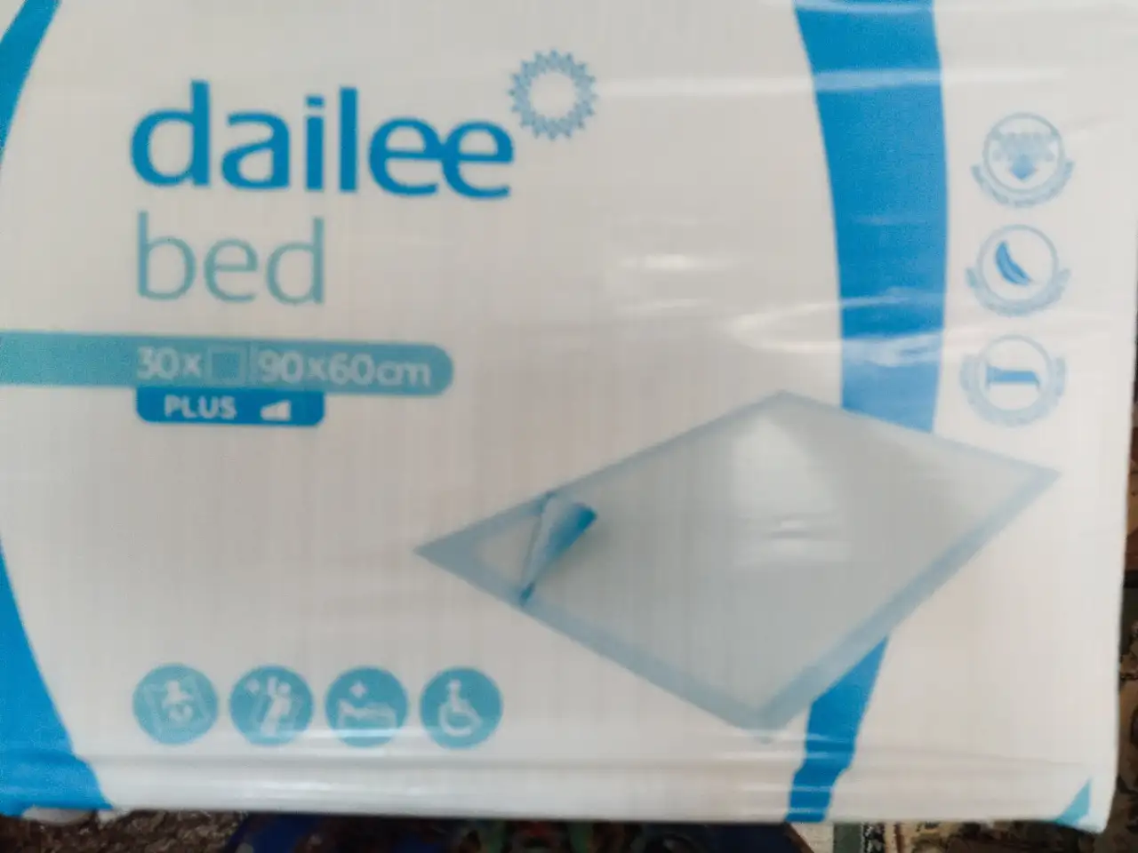 Пеленки одноразовые 90х60 размеры, фотография 1