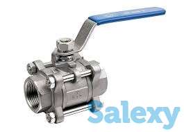 Кран шаровый нержавеющий, фотография 2