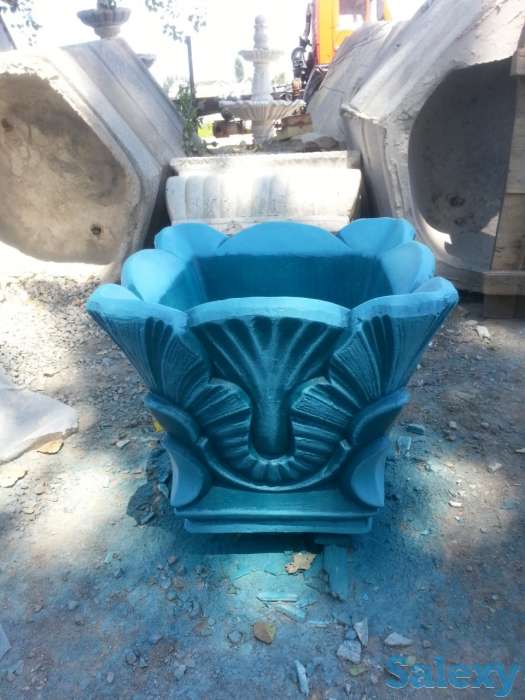 вазоны уличные бетонные, фотография 10