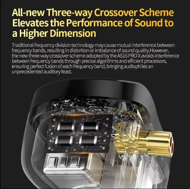 Наушники KZ AS16 PRO X IEM, фотография 2