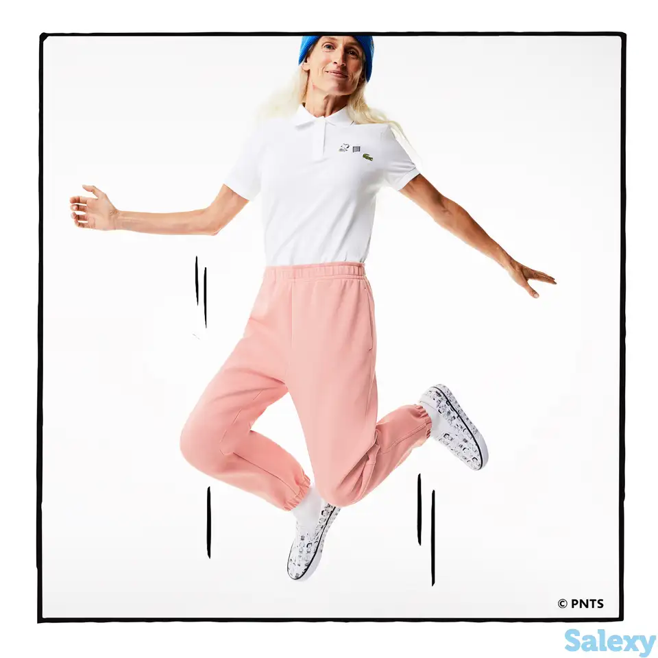 Женская рубашка-поло lacoste x peanuts regular fit из органического хлопка, фотография 1