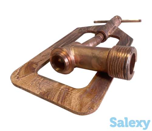 Струбцина железнодорожная П-образная для слива СУГ, фотография 1