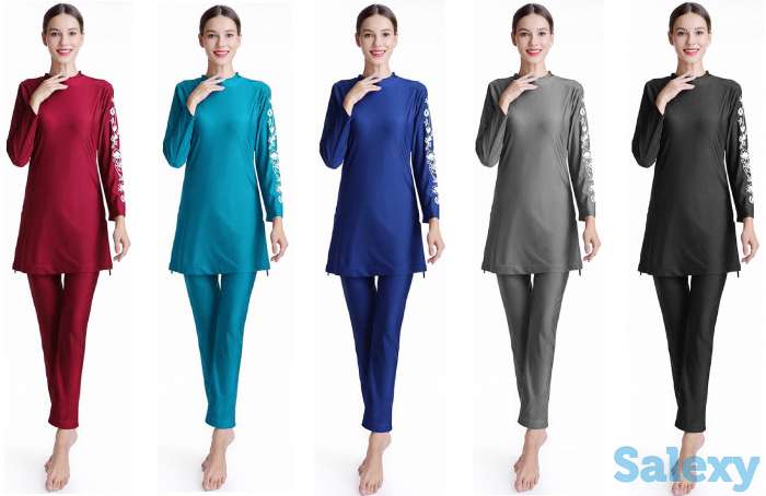 Буркини - мусульманские закрытые купальники, фотография 1