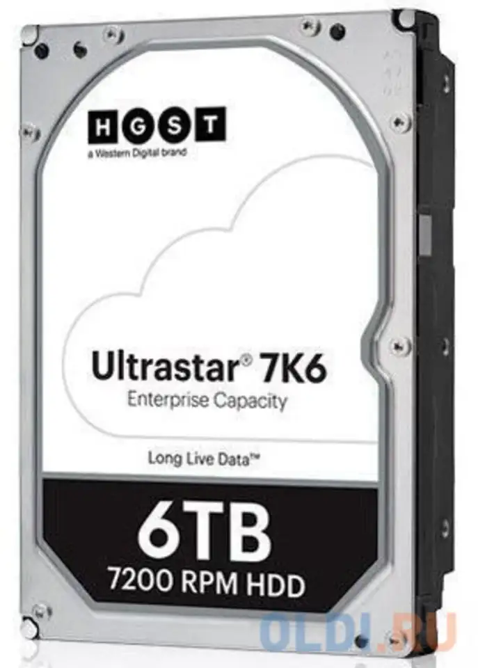 Жесткий диск hgst ultrastar dc 7k6 6 tb, фотография 1