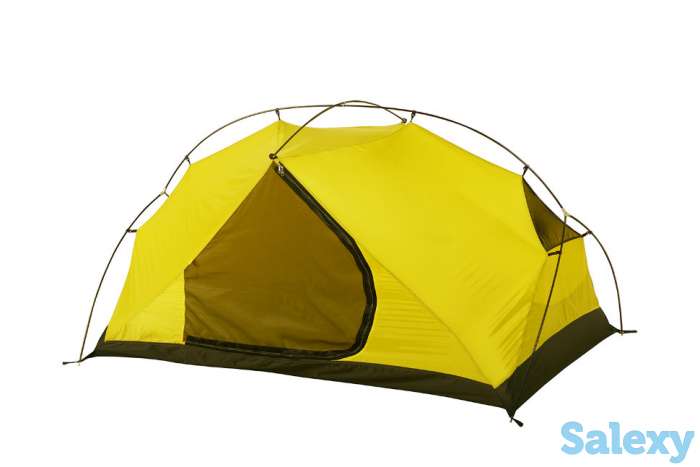 Палатка нормал эльбрус 3 si/pu желтая, фотография 4