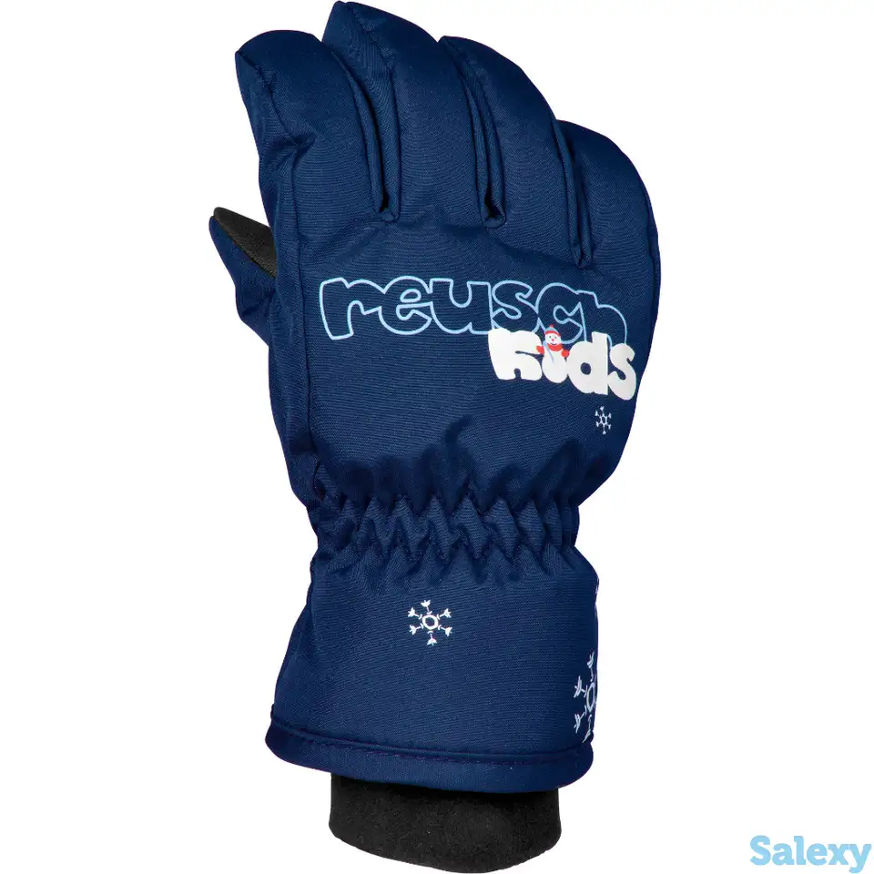 Перчатки reusch 17-18 kids dress blue, фотография 20