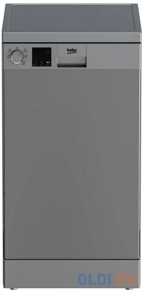 Посудомоечная машина beko dvs050r02s серебристый, фотография 1