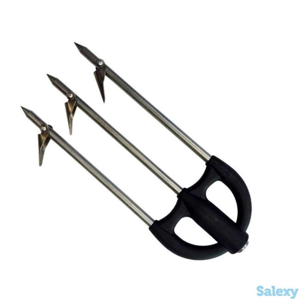 Наконечник трезубый с пласт. основанием, фотография 1